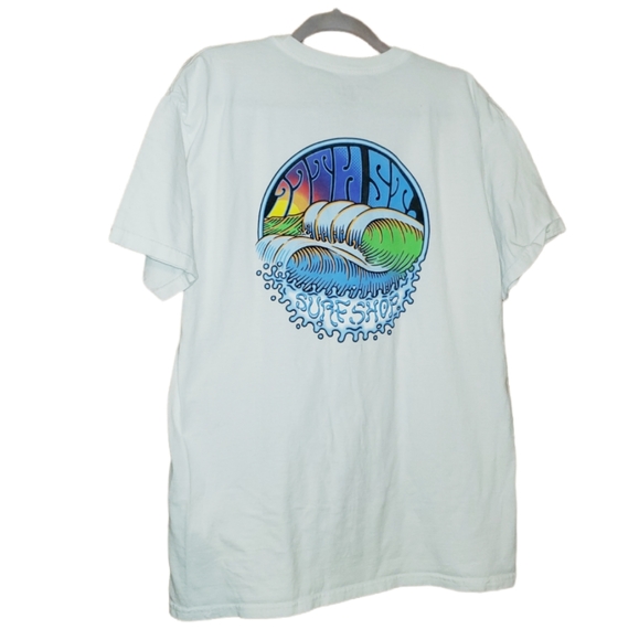 17th Street Surf Shop Bright White tee - Picture 3 of 4